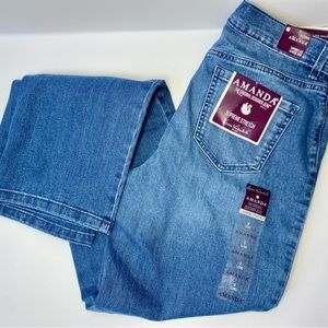 Gloria Vanderbilt Amanda Tapered Leg Classic Rise Jean | 8 Long